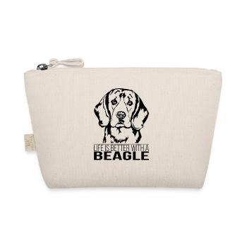 La vie de beagle est meilleure Chien Chiens Chiens Wilsigns - Trousse biologique - nature - Devant