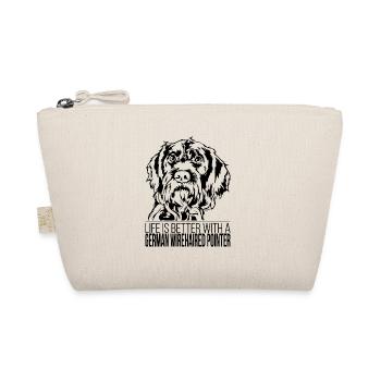 La vie de German Wirehaired Pointer est meilleure Wilsigns - Trousse biologique - nature - Devant