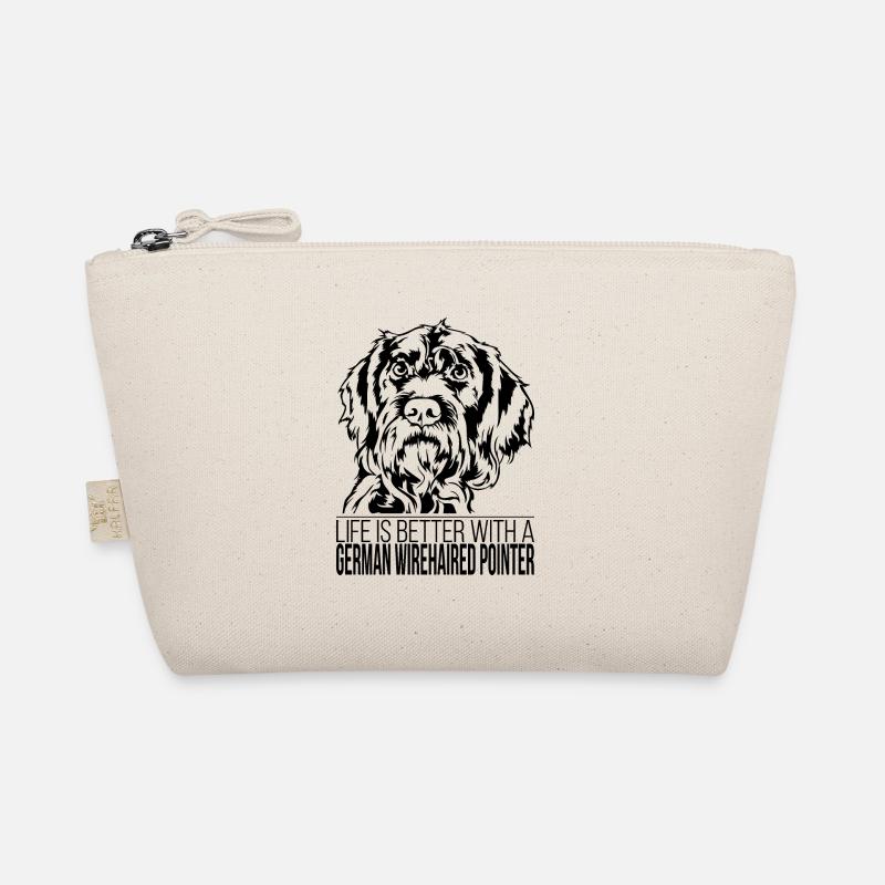 German Wirehaired Pointer life is better Wilsigns Bio-Täschchen