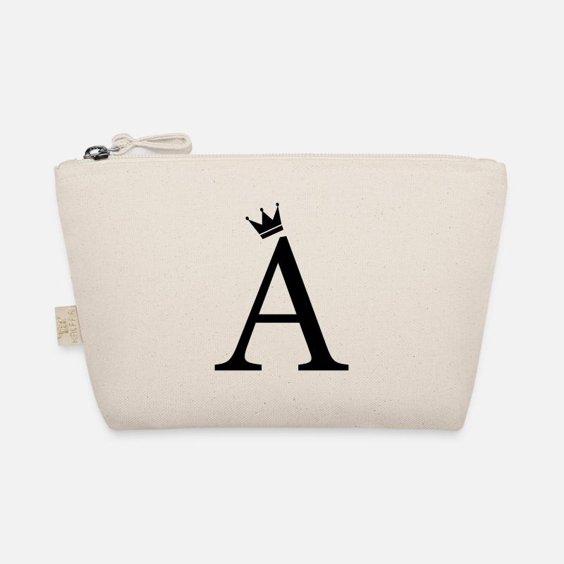 A Monogramm-Krone Bio-Täschchen