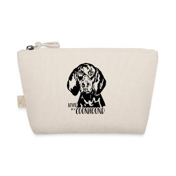 Aimé par un Coonhound noir et feu chassant Wilsigns - Trousse biologique - nature - Devant