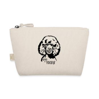 Aimé par un chien caniche caniche chien dire Wilsigns - Trousse biologique - nature - Devant