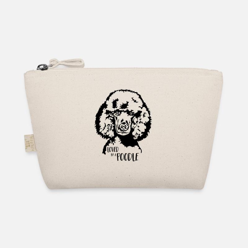 Aimé par un chien caniche caniche chien dire Wilsigns Trousse biologique