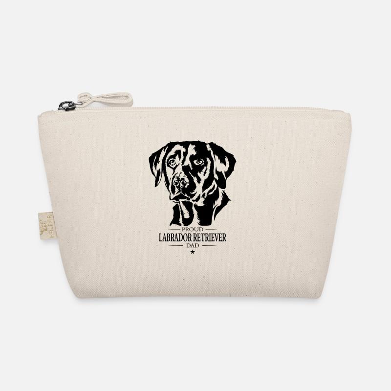 Labrador Retriever Dad Hunde Hund Labbi Wilsigns - Bio-Täschchen - Natur