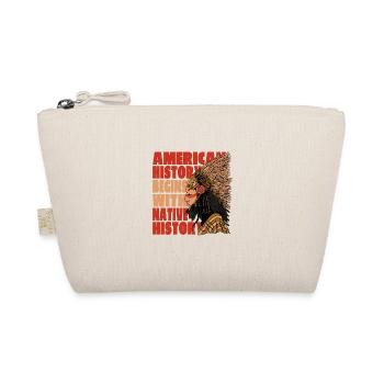 Native American Indian Design - Organic Pouch - nature - Front