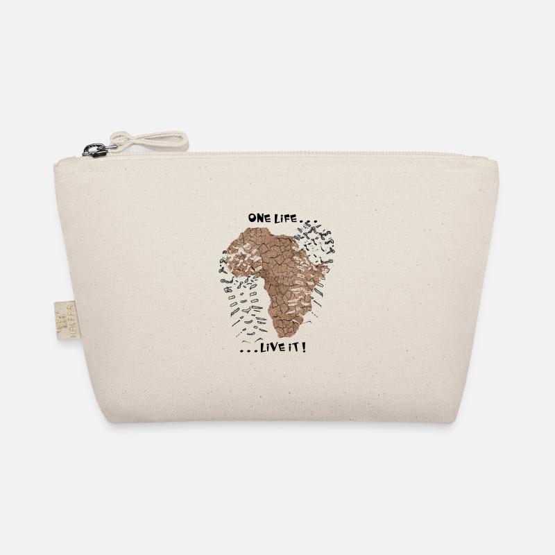 One life... ... live it! - Organic Pouch - nature
