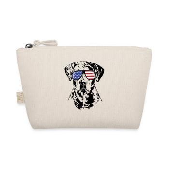 CATAHOULA LEOPARD DOG America Flag Lunettes de soleil - Trousse biologique - nature - Devant