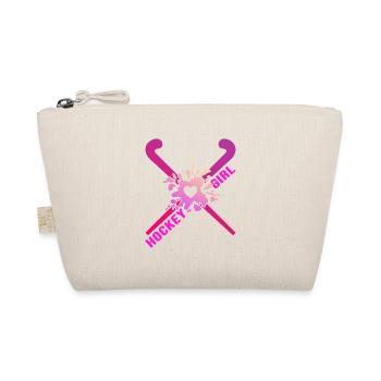 Hockey Field Hockey Hockeygirl Women's Hockey - Organic Pouch - nature - Front