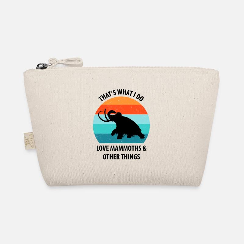 Funny Mammoth Stone Age Ice Age Design Prehistoric Organic Pouch