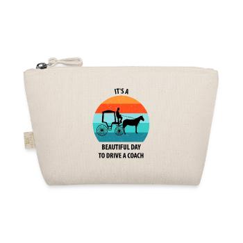 Coachman Carriage Horse-drawn carriage Carriage - Organic Pouch - nature - Front