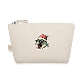 Piranha Poisson Noël Drôle - Trousse biologique - nature - Devant