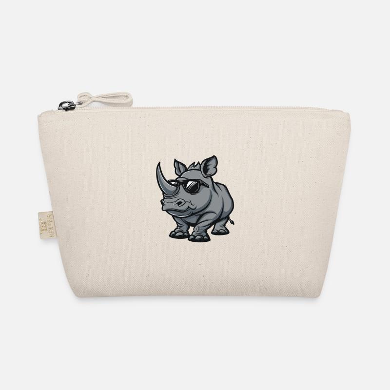 Rhino Cool Comic Organic Pouch