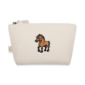 Cheval Bande dessinée cool - Trousse biologique - nature - Devant