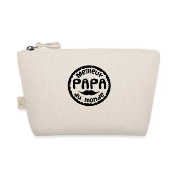 Meilleur papa du monde - Trousse biologique - nature - Devant