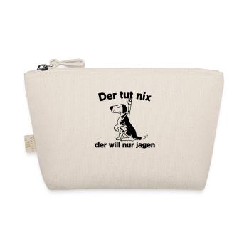 Tut nix - jagen - Bio-Täschchen - Natur - Vorne