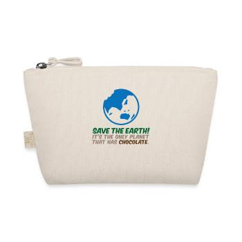 Save the planet. There is chocolate! - Organic Pouch - nature - Front