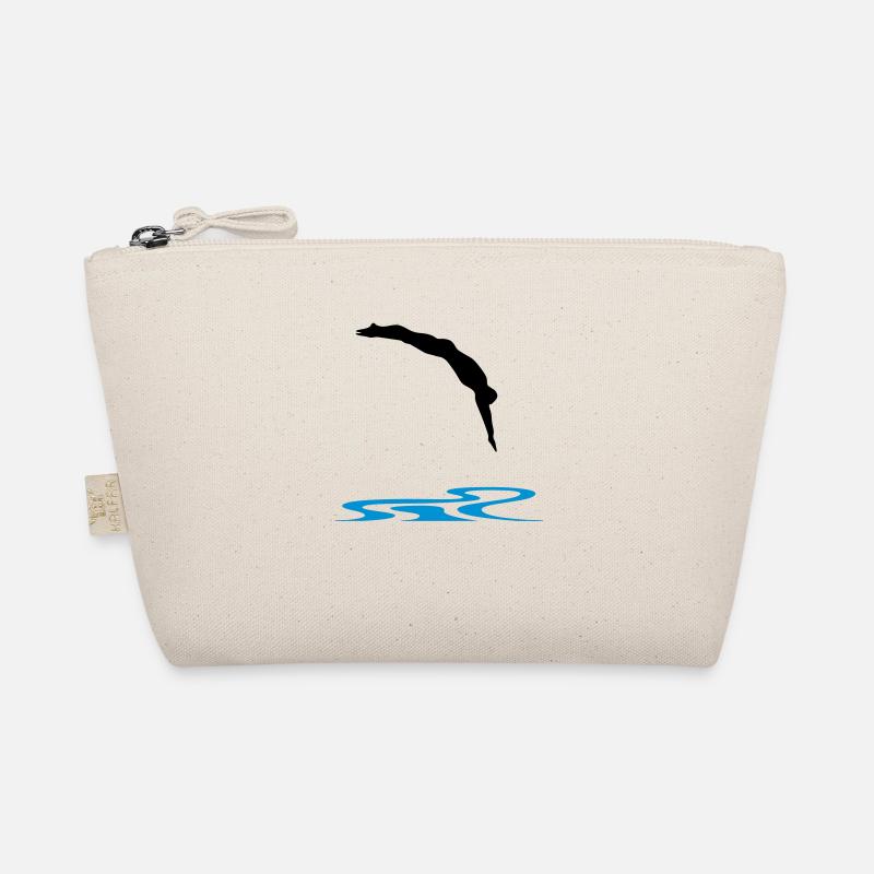 Schwimmer, Schwimmen - Bio-Täschchen - Natur
