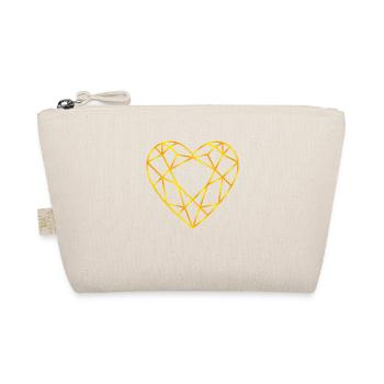 Golden Heart - Organic Pouch - nature - Front