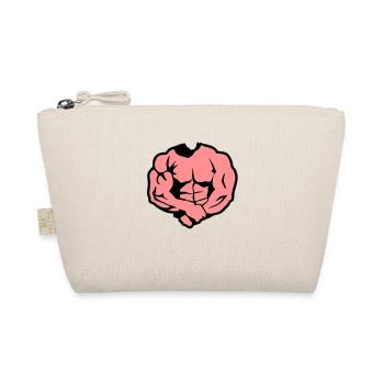 body bodybuilding athlete muscle Muscle - Organic Pouch - nature - Front