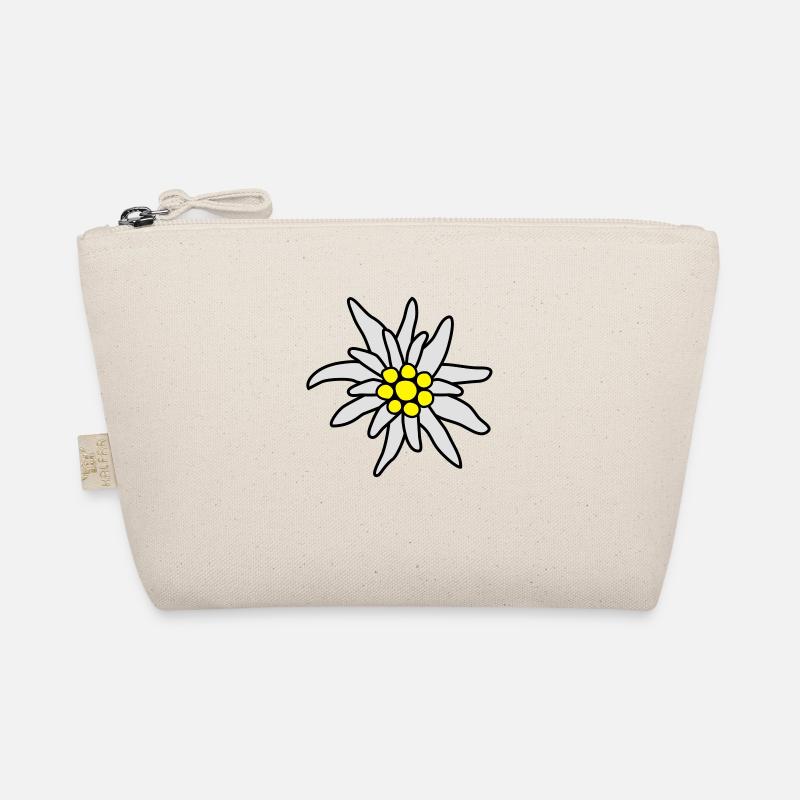 Blüte, Edelweiß Bio-Täschchen