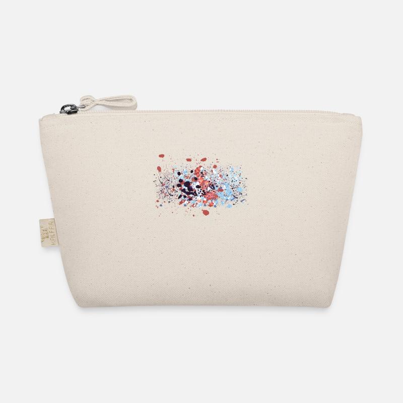colour splash graffiti Organic Pouch