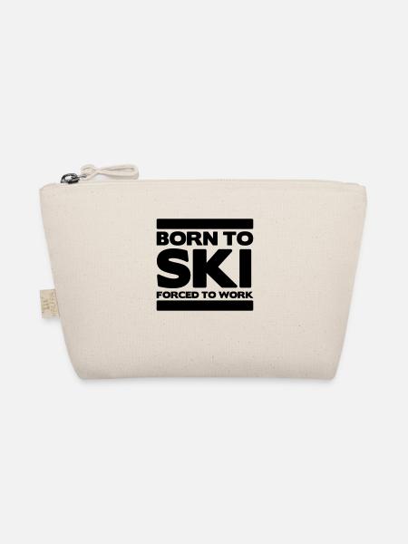 born to ski forced to work 02 - Trousse biologique - nature