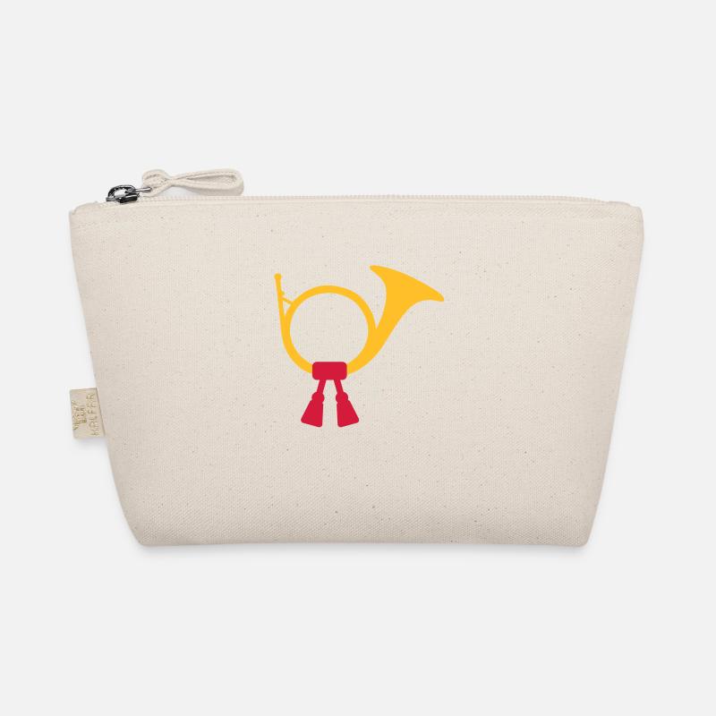 Post horn bugle Organic Pouch