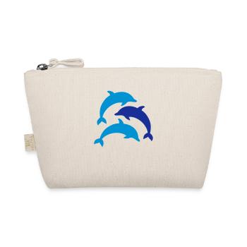 Dolphins - Organic Pouch - nature - Front