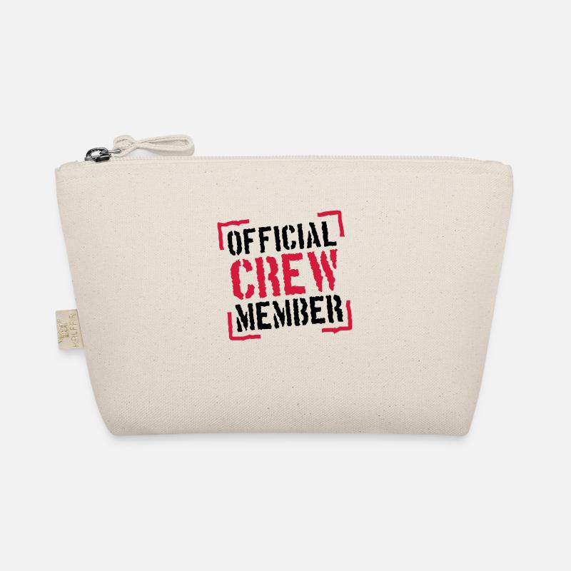 Official Crew Member Stamp Design Trousse biologique