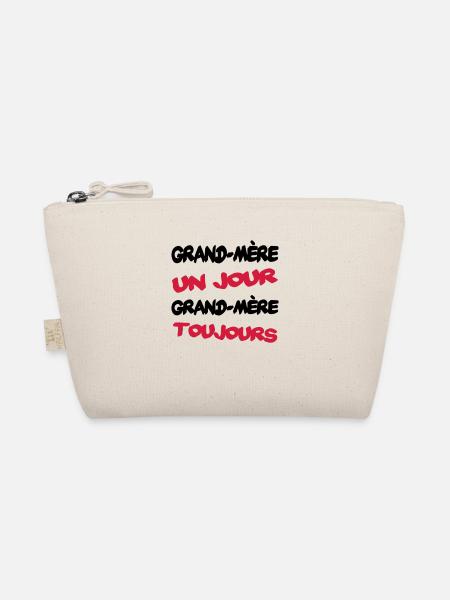 GRAND MERE un jour... - Organic Pouch - nature