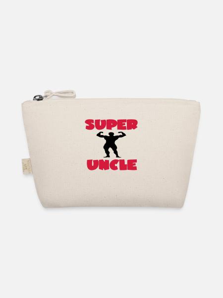 Super uncle - Organic Pouch - nature
