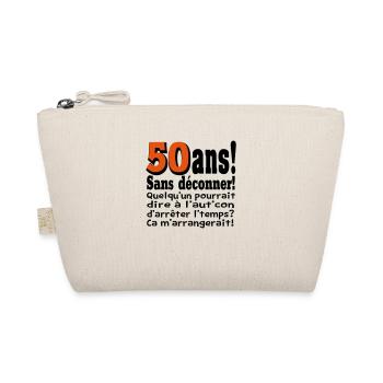 VISUEL,MOTIF POUR ANNIVERSAIRE SANS DEC - Trousse biologique - nature - Devant