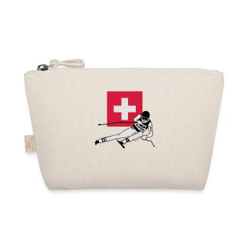 ski - alpine - apres - Schweiz - Organic Pouch - nature - Front
