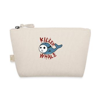 Killer Wal lustige Geschenkidee - Bio-Täschchen - Natur - Vorne