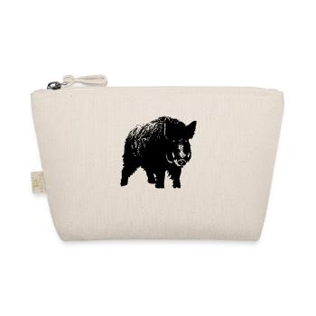 Wild Boar - Wildschwein - Bio-Täschchen - Natur - Vorne