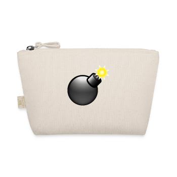 Smiley Bomb - Organic Pouch - nature - Front