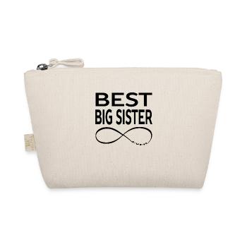 BEST BIG SISTER EVER - Organic Pouch - nature - Front