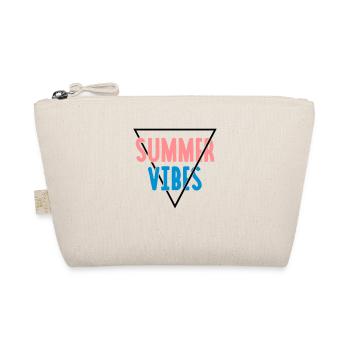Summer Vibes - Triangle - Bio-Täschchen - Natur - Vorne