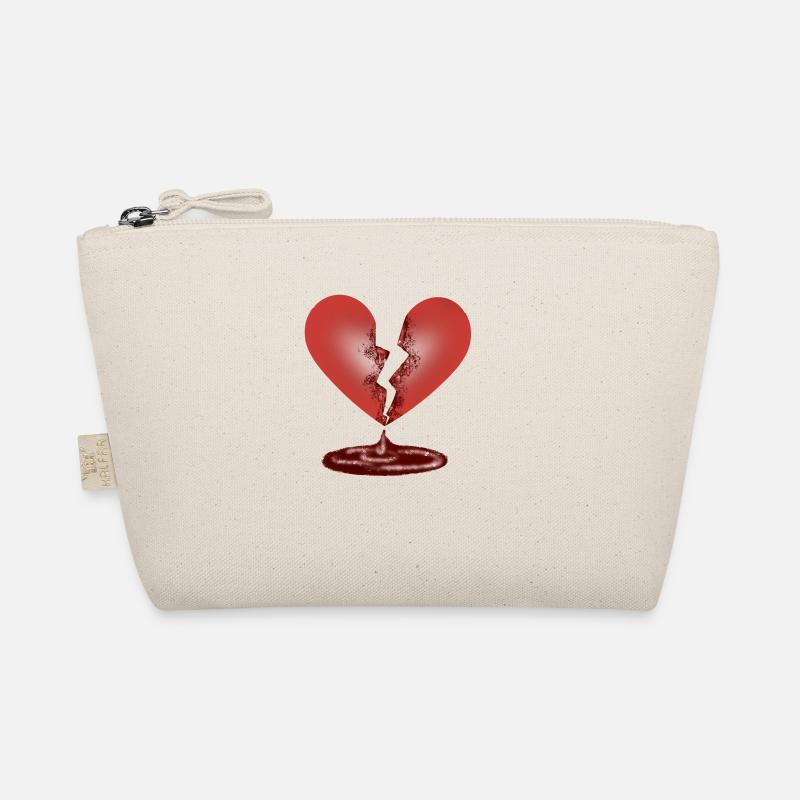 Broken heart Organic Pouch