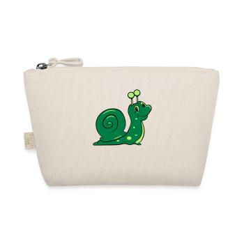 Snail Funny Kids - Organic Pouch - nature - Front