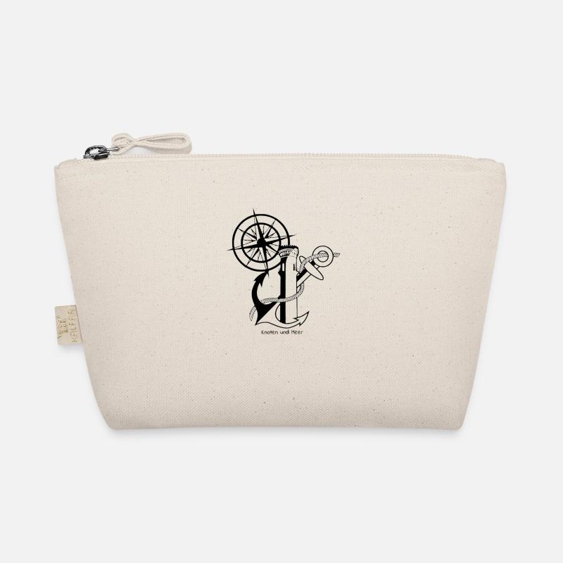 Anchor and compass rose Organic Pouch