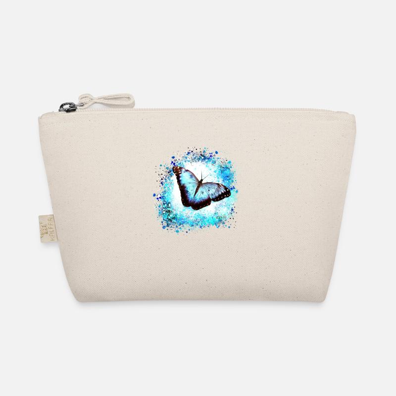 papillon ,bleu ,graffiti,turquoise,peinture Trousse biologique