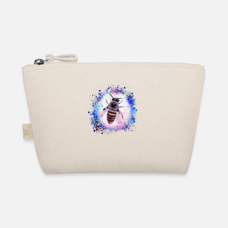 bee, wasp, insect, fly, graffiti, painting Organic Pouch
