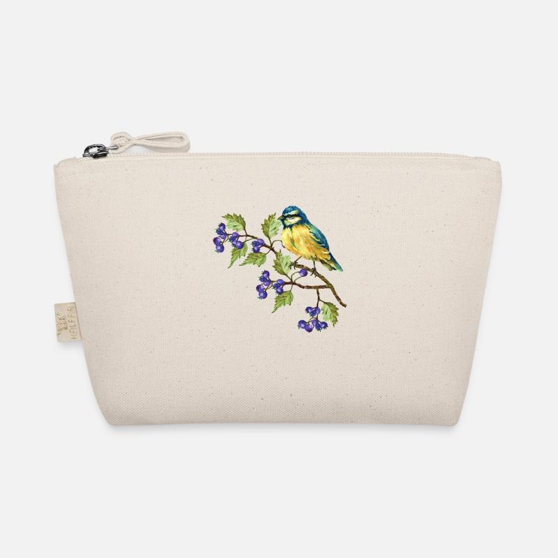 Bunter Vogel Bio-Täschchen