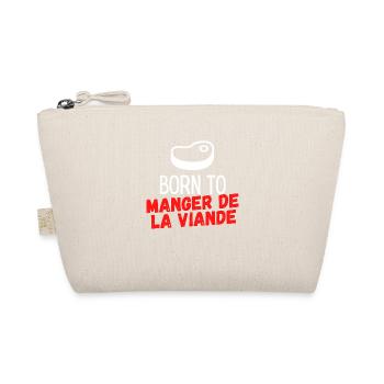 Born to manger de la viande - Trousse biologique - nature - Devant