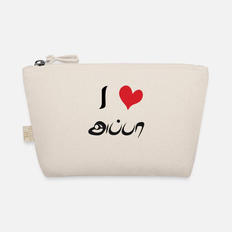 I Love Appa - Bio-Täschchen - Natur