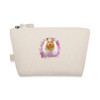 hamster, graffiti,malerei,pink,goldhamster - Bio-Täschchen - Natur - Vorne