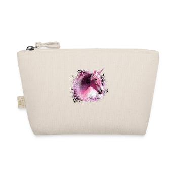 haflinger, cheval, graffiti, peinture, licorne, rose - Trousse biologique - nature - Devant