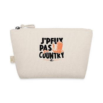 Je Peux Pas J'ai Country Cowboy Western Cadeau - Trousse biologique - nature - Devant