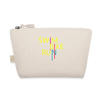 Triathlon Swim Bike Run - Organic Pouch - nature - Front